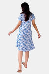 Sweetmoon Long T Shirt Nightdress - Blue — thumbnail 2